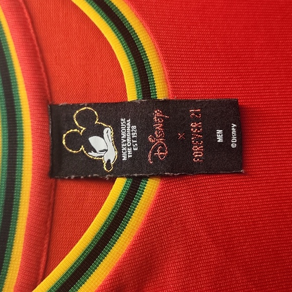 disney x forever21 men mickey mouse the original est 1928 logo lucky duck Size M - Picture 2 of 5